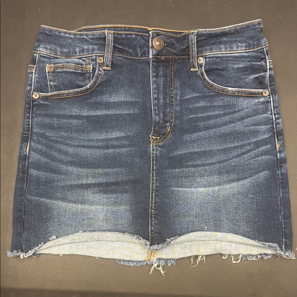 American Eagle Outfitters Highrise Mini Jean Skirt - Size 10
